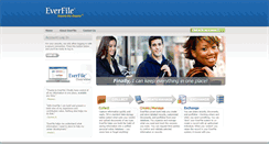 Desktop Screenshot of everfile.com